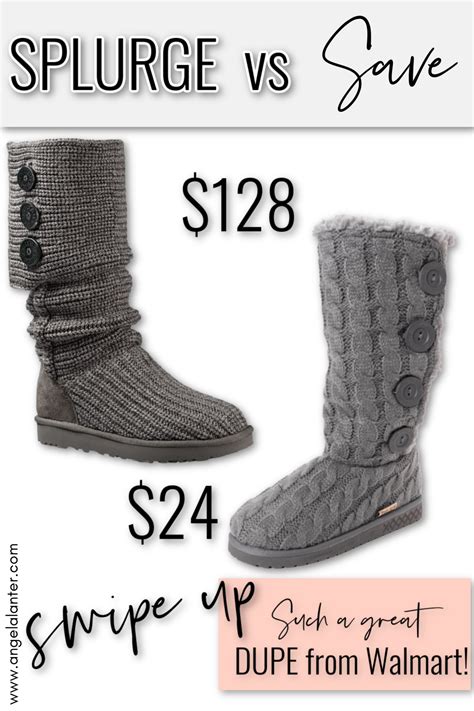 24 Ugg Boot Dupes Hello Gorgeous By Angela Lanter