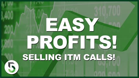 Make Easy Profits By Selling Itm Calls Covered Call Secret For The