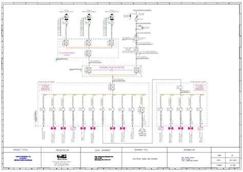 Electrical Schematic Single Line Diagram Circuit Diagram