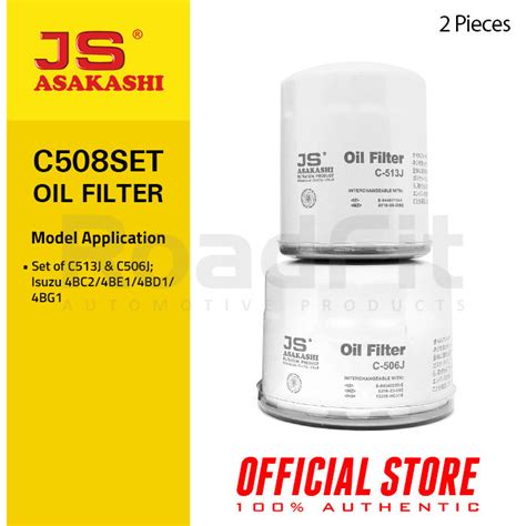 Js Oil Filter C Set Set Of C J And C J For Isuzu Bc Be Bd