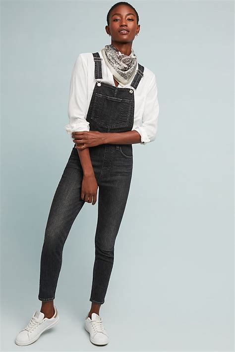 Levis Skinny Denim Overalls Anthropologie