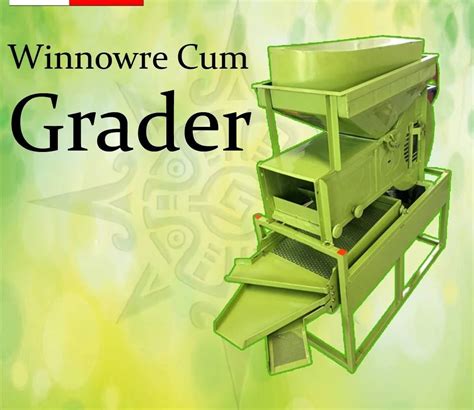 Semi Automatic Powder Coated Seed And Grain Cleaning Grading Machine