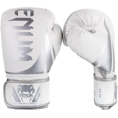 Боксерские перчатки Venum Challenger 2 0 Boxing Gloves White Silver ᐉ