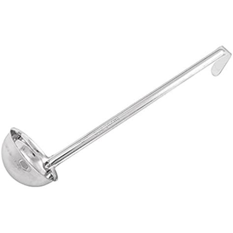 Prime One Piece Stainless Steel Ladle NSF Listed 1 2 Ounce Heavy