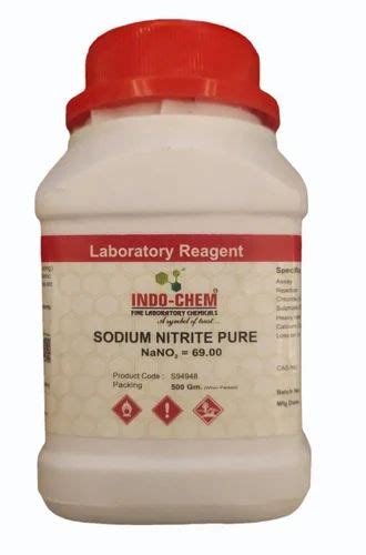 500gm Indochem Sodium Nitrite Pure At Rs 150 Kg Sodium Nitrite In