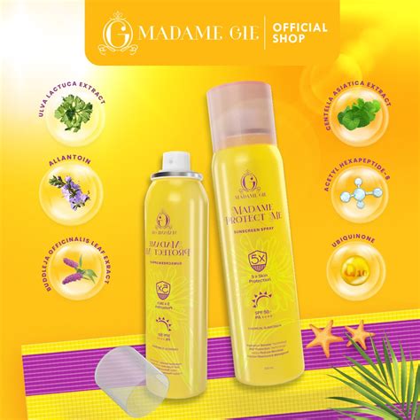 Jual Beautyenthusiast Madame Gie Madame Protect Me Sunscreen Spray