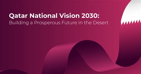 Qatar National Vision 2030 Building A Prosperous Future In The Desert