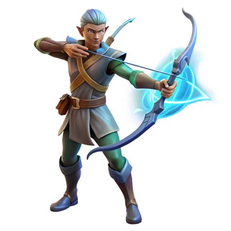 wonderful artistic wonderful classic elf archer  render detailed