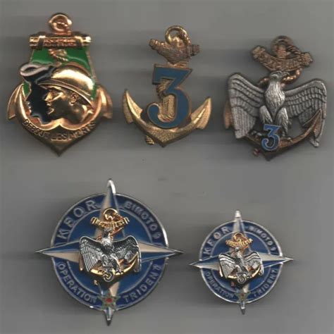 Lot Insignes Troupes De Marine R I Ma Eur Picclick Fr