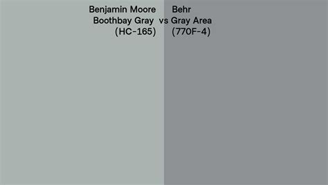 Benjamin Moore Boothbay Gray Hc 165 Vs Behr Gray Area 770f 4 Side By Side Comparison