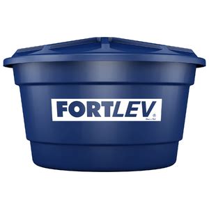 Caixa D Gua Polietileno L Azul Fortlev Leroy Merlin