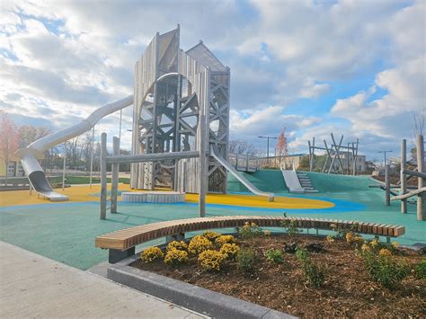 New Playground NOW OPEN at Joe Louis Greenway - LittleGuide Detroit