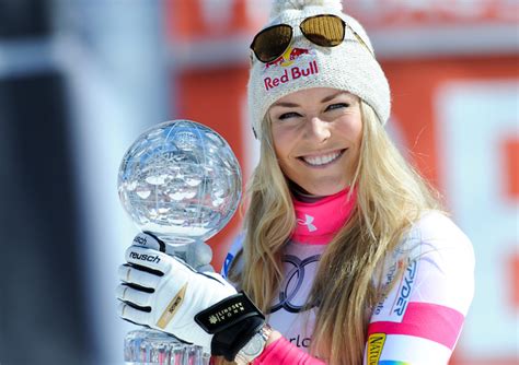 Salute To Women In Sport Champion Skiier Lindsey Vonn On Why Athletes