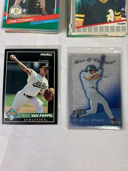 Oakland Athletics Baseball Cards Lot Aumann Auctions Inc