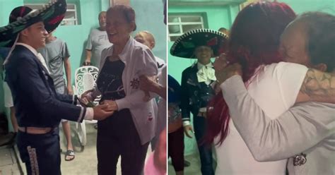 Joven Viaja A Cuba Y Sorprende A Su Madre Con Mariachis