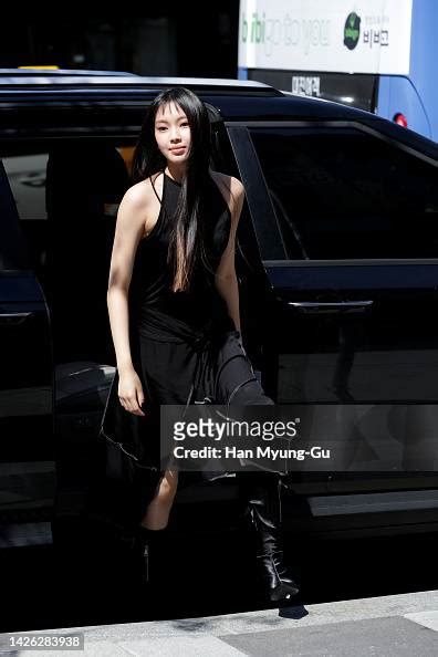 Lee Hye In Aka Hyein Of Girl Group Newjeans Attends During Diesel