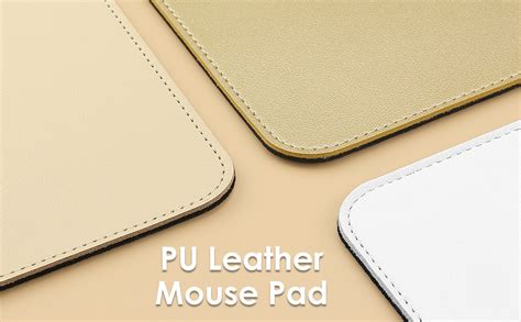 Amazon ProElife PU Leather Mouse Pad Mat 9 8 X 7 8 Cute