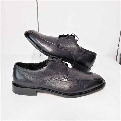 Florsheim Imperial Black Pebbled Grain Leather Dress … - Gem