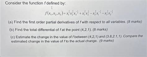 Solved Consider The Function F Defined By F Le