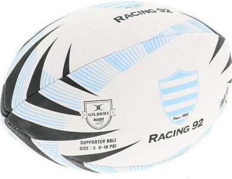 Gilbert Racing 92 Taille 5 Ballon De Rugby Colizey