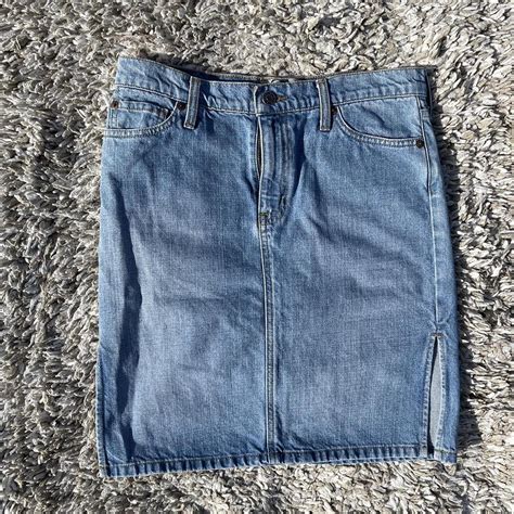 Roxy Womens Blue Skirt Depop