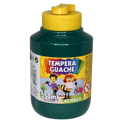 Tinta Guache Acrilex Ml Verde Bandeira