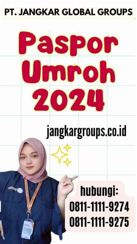 Paspor Umroh Persiapan Penting Jangkar Global Groups