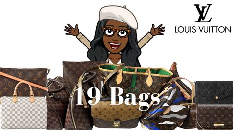 Ranking My Louis Vuitton Bag Collection From Least To Most Used YouTube