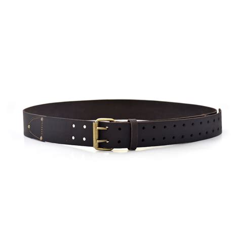 Extra Long Leather Belt 2 Inch Wide Work Belt In Oiled Leather