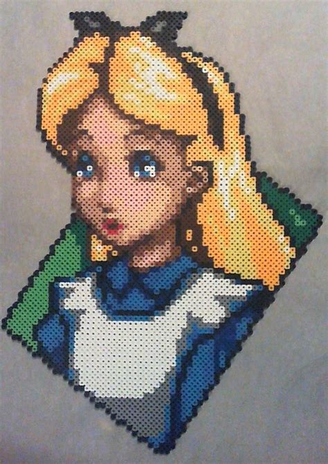 Alice In Wonderland Perler Beads By Phantasm818 On Deviantart Perler