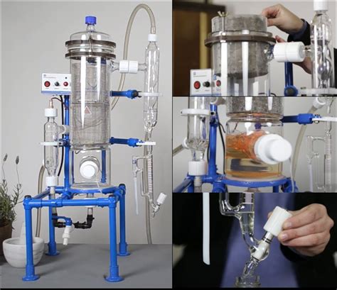 Extractor De Aceites Esenciales Por Arrastre De Vapor De Agua TecnoEdu