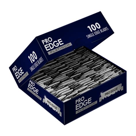 pro edge single edge blades  barberco