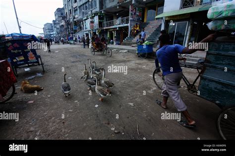 The Polluted River Buriganga And Its Surrounding Lives And Industries