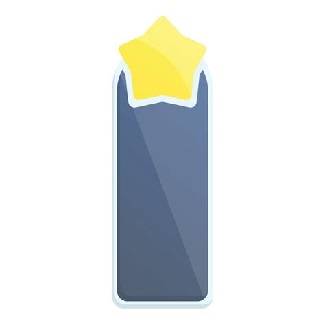 Hard bookmark icon, cartoon style 14308102 Vector Art at Vecteezy