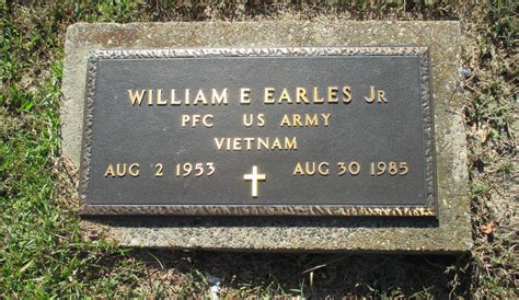 William E Earles Jr 1953 1985 Find A Grave Memorial