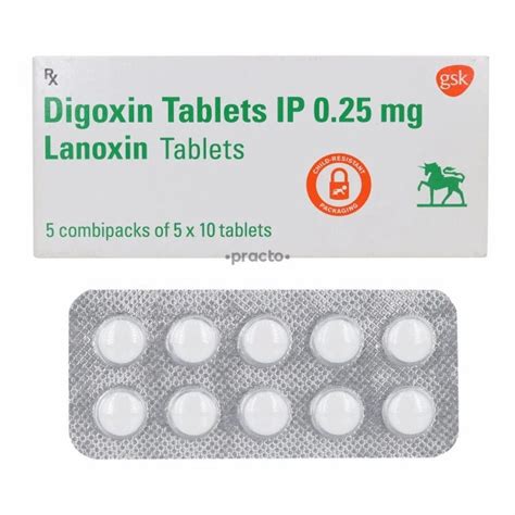 Lanoxin Mg Tab Digoxin At Rs Stripe Digoxin Tablet In