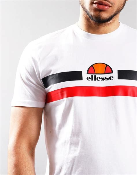 Ellesse Aprel T Shirt White Terraces Menswear