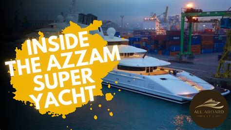 Unveiling The Most Expensive Super Yacht In The World Youtube