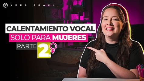 Mejor Ejercicio De Calentamiento Vocal Para Mujeres Warm Up Vocal 10