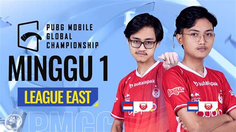 ID PMGC 2021 League East Week 1 Day 1 PUBG MOBILE Global