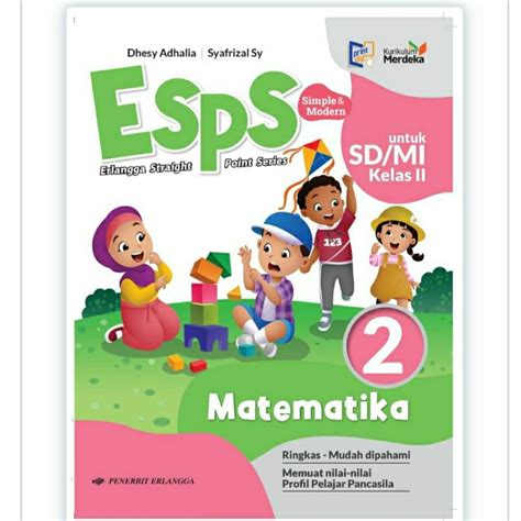 Jual Buku Esps Matematika Kelas 1 2 3 Sd Matematika Erlangga Kurikulum