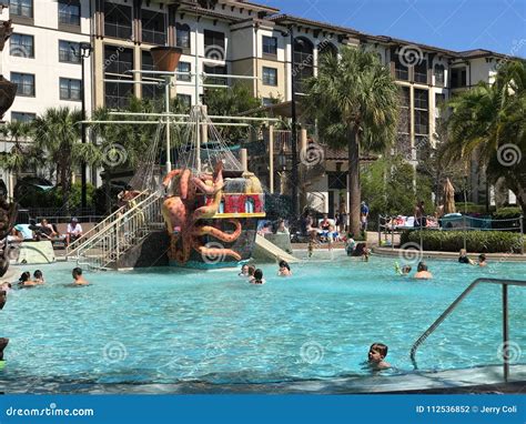 Pool at Sheraton Vistana Villages, Orlando, Florida Editorial Photography - Image of sheraton ...