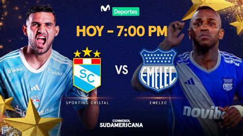 Sporting Cristal Vs Emelec En Vivo Sigue Este Partido De La Copa