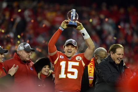 Patrick Mahomes guides Kansas City Chiefs to first Super Bowl ...