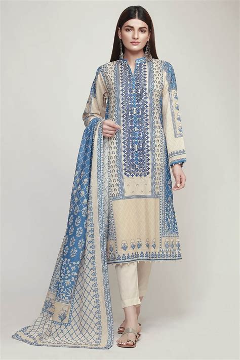 Khaadi D 1003 Embroidered Three Piece Lawn Collection