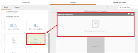 html content type higher logic