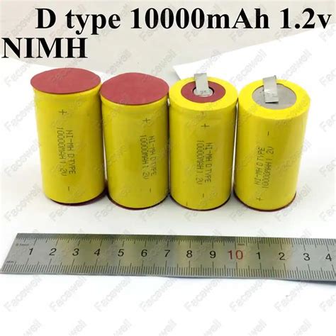 Aliexpress.com : Buy 6pcs real capacity 10000mah 1.2v battery d size ...