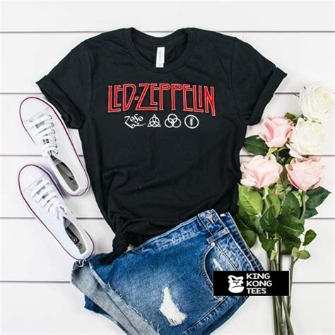 led zeppelin tshirt