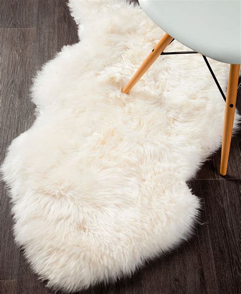 Network Rugs Natural White Sheepskin Rug Temple And Webster