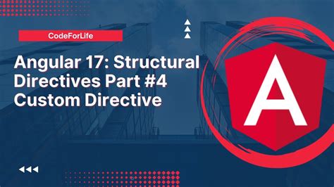 Angular Structural Directives Part Custom Directive Youtube